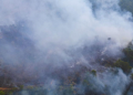Emergencia por incendios forestales y escasez de agua en zonas altas de El Merendón