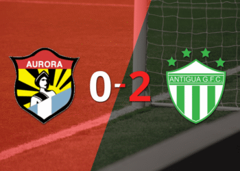Antigua GFC impone su jerarquía y vence 2-0 a Aurora FC en el Clausura 2026