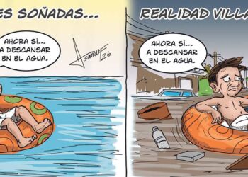 El sueño de las vacaciones: una reflexión gráfica sobre el descanso que muchos anhelan