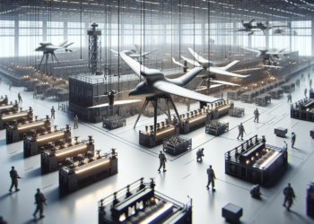 Empresa de defensa invierte $82M en fábricas de drones móviles