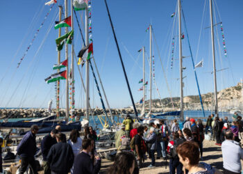 Flotilla humanitaria zarpa desde Marsella rumbo a Gaza en desafío al bloqueo israelí