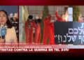 Multitudinaria protesta en Tel Aviv contra la guerra con Irán desafía restricciones gubernamentales