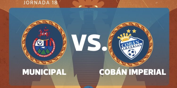 Municipal vs Cobán Imperial: Duelo decisivo en la jornada 18