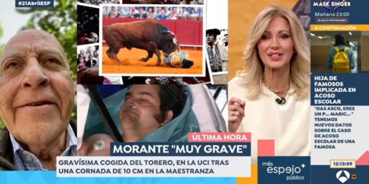 Torero español enfrenta posibles complicaciones tras grave cornada
