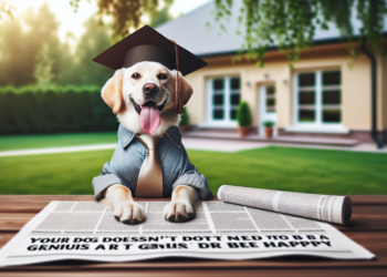 Tu perro no necesita ser un genio para ser feliz