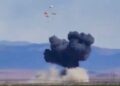 Colisión de aviones de combate en festival aéreo de Idaho