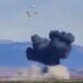 Colisión de aviones de combate en festival aéreo de Idaho