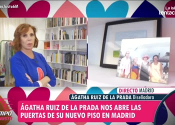 Diseñadora española critica presentación en programa de TV