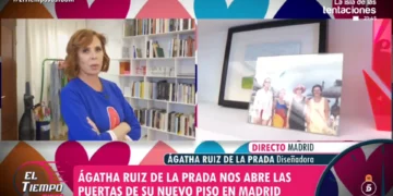 Diseñadora española critica presentación en programa de TV
