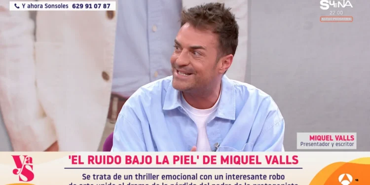 Presentador televisivo debuta como novelista con historia sobre pérdida