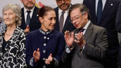Trump presenta nueva estrategia antidrogas enfocada en México y Colombia