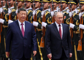 Xi Jinping recibe a Putin en Beijing en crucial encuentro diplomático