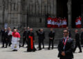 Papa León XIV llega a Barcelona para inaugurar nueva torre de Sagrada Familia