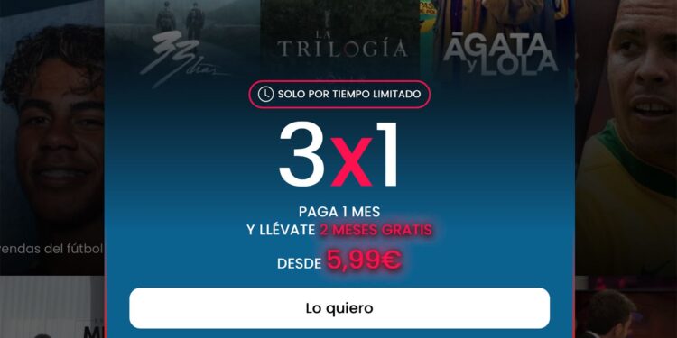 Plataforma de streaming lanza oferta agresiva para el verano con descuento masivo