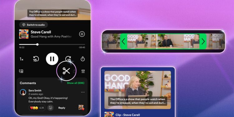Spotify revoluciona podcasts: ahora compartirás solo los momentos que importan