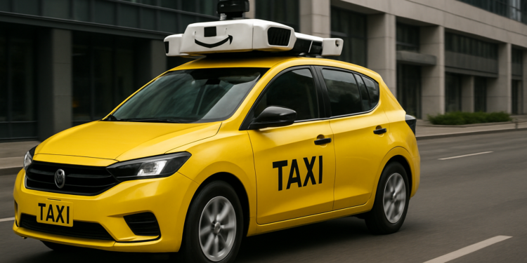 Amazon autoriza servicio de taxis autónomos con cobro al público