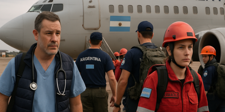 Argentina envía más médicos y rescatistas a Venezuela tras terremotos