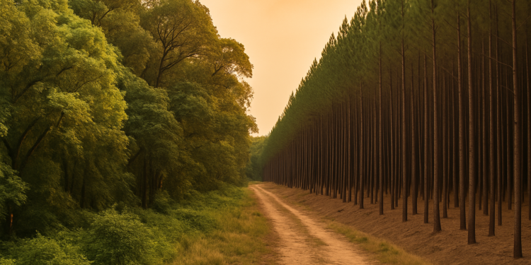 Bosques naturales resisten mejor el calor extremo que plantaciones