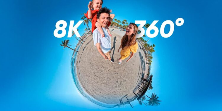 Cámara 360 grados sumergible desciende de precio en plataformas de venta