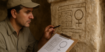 Descubren la firma de un astrónomo maya que estudió Venus hace 1.200 años