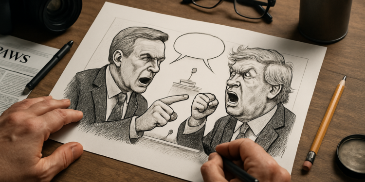 El humor político en la caricatura: reflejo de debates actuales