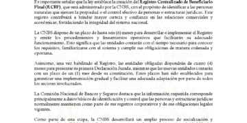 Honduras implementa registro centralizado de beneficiarios finales