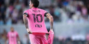 De Paul marca en Inter Miami y rinde homenaje a Messi en noche de dolor