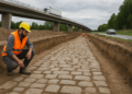 Descubren calzada romana de 2.000 años bajo autopista alemana
