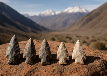 Descubren en Chile las armas de caza más antiguas de los Andes