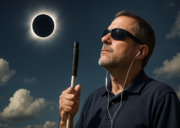 Eclipse de Sol 2026: una experiencia sonora para personas ciegas