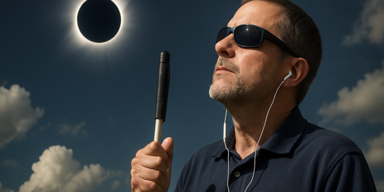 Eclipse de Sol 2026: una experiencia sonora para personas ciegas