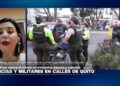 Ecuador enfrenta ofensiva militar contra el crimen en Quito