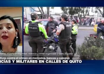 Ecuador enfrenta ofensiva militar contra el crimen en Quito