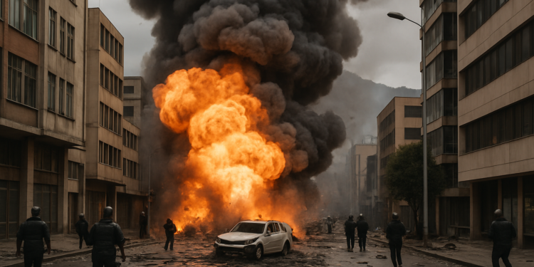 Explosión en Colombia horas antes de ceremonia presidencial