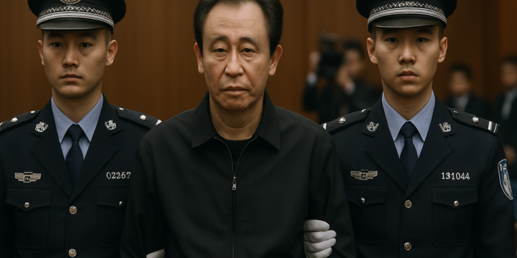 Fundador de Evergrande condenado a cadena perpetua en China