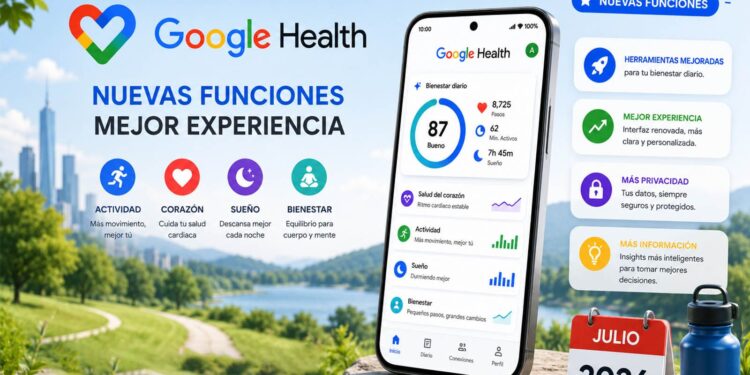 Google Health recibe actualización con mejoras en control de salud
