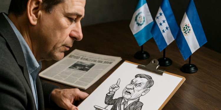 La caricatura política como espejo de la realidad centroamericana