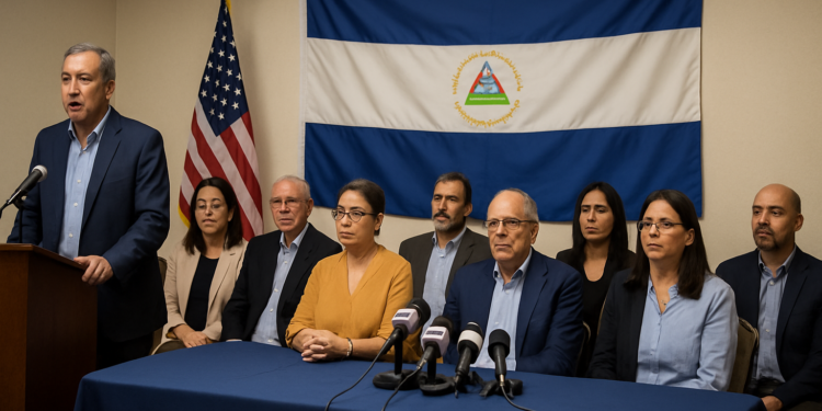 Oposición nicaragüense en exilio plantea transición democrática de 2 años