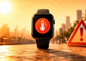 Reloj inteligente: tu aliado contra golpes de calor en verano