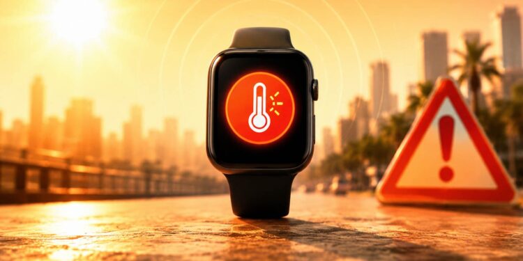 Reloj inteligente: tu aliado contra golpes de calor en verano