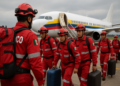 Rescatistas mexicanos llegan a Colombia tras operación en Venezuela