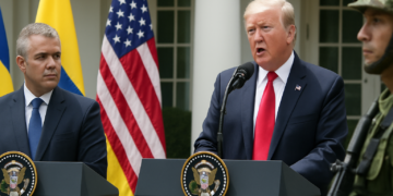 Trump intensifica alianza militar con Colombia contra el narcotráfico