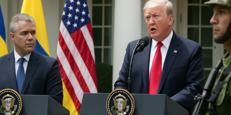 Trump intensifica alianza militar con Colombia contra el narcotráfico
