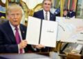 Trump renombra lago Ontario en escalada comercial contra Canadá