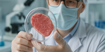 Células de cerdo cultivadas: el laboratorio replica un filete