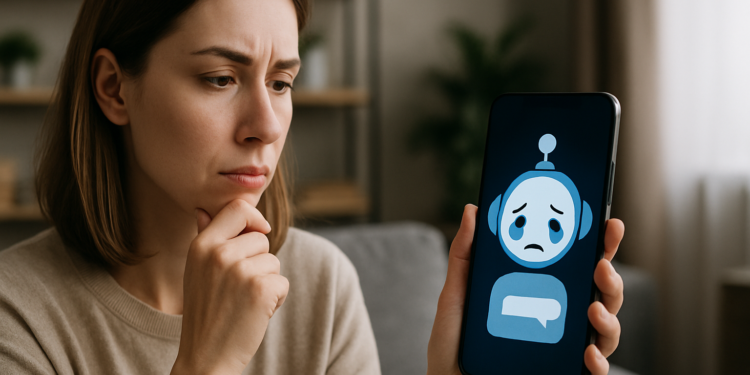 Chatbots emocionales: cómo mantener distancia saludable