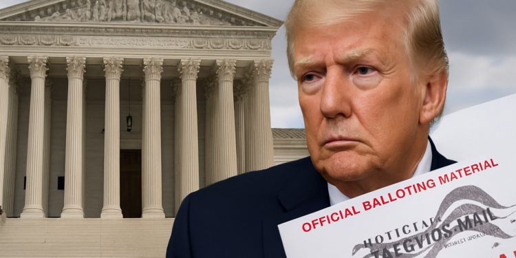 Corte Suprema frena intento de Trump de restringir voto por correo