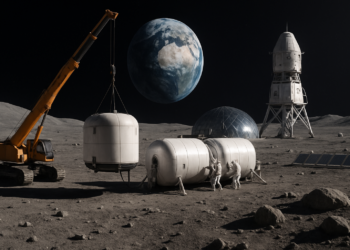 La NASA acelera construcción de base lunar: primeros módulos llegarán este año