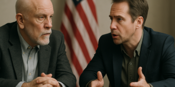 Malkovich y Rockwell abren diálogo sobre política en ‘Wild Horse Nine’