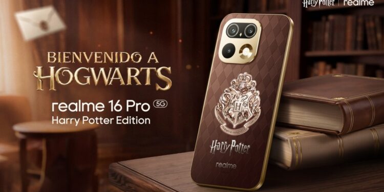 Realme lanza edición especial Harry Potter del 16 Pro con llegada a Latinoamérica